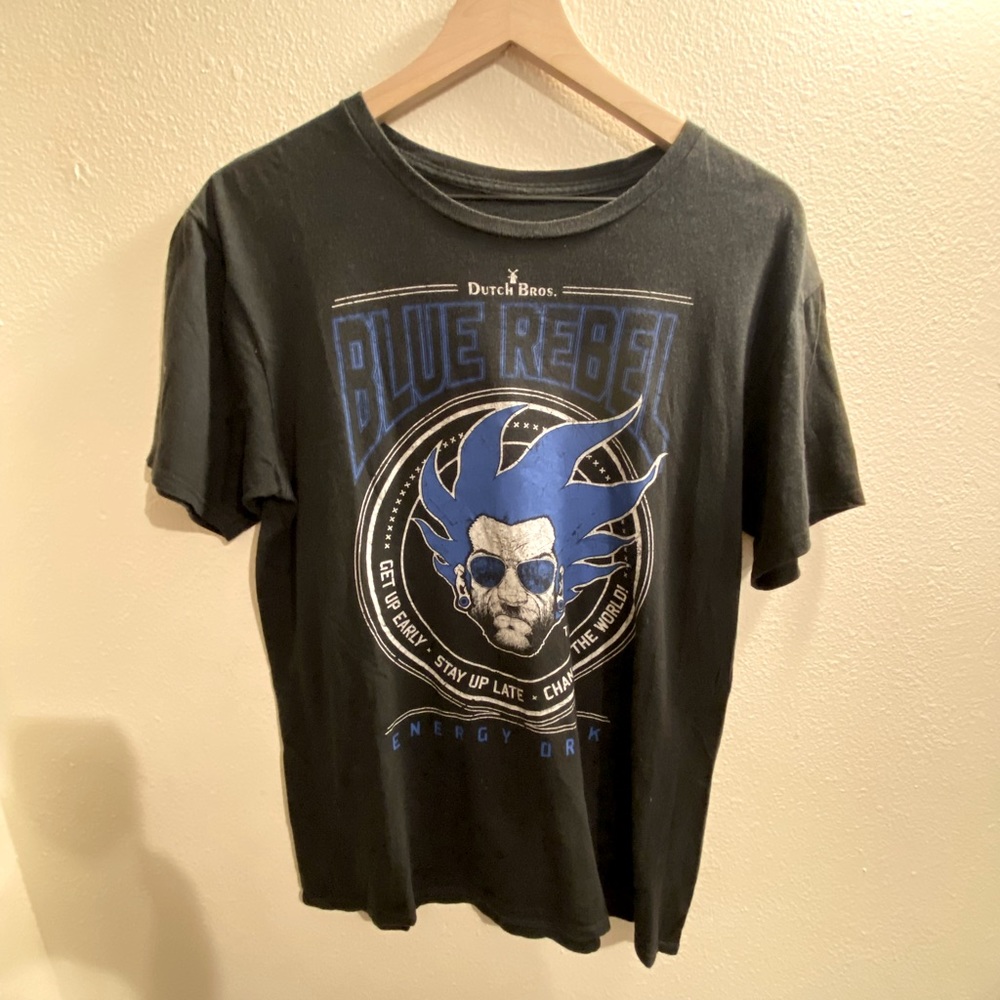 Dutch Bros. Coffee OG Blue Rebel Tee